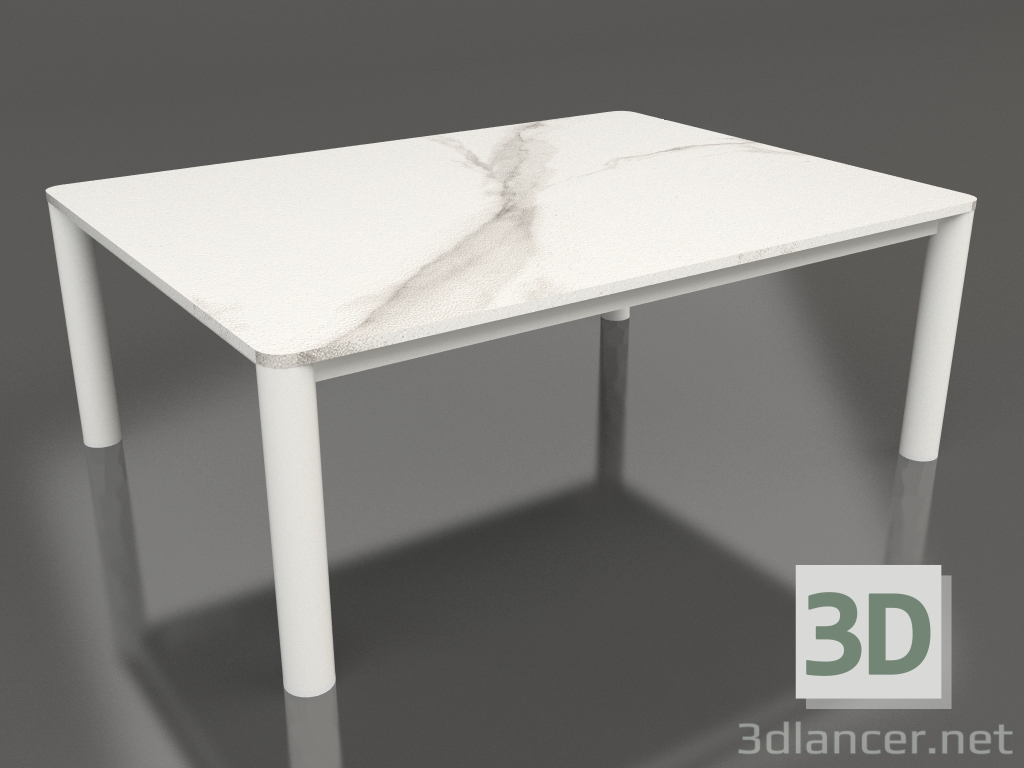 modello 3D Tavolino 70×94 (Grigio agata, DEKTON Aura) - anteprima