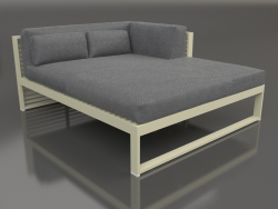 XL modular sofa, section 2 right (Gold)