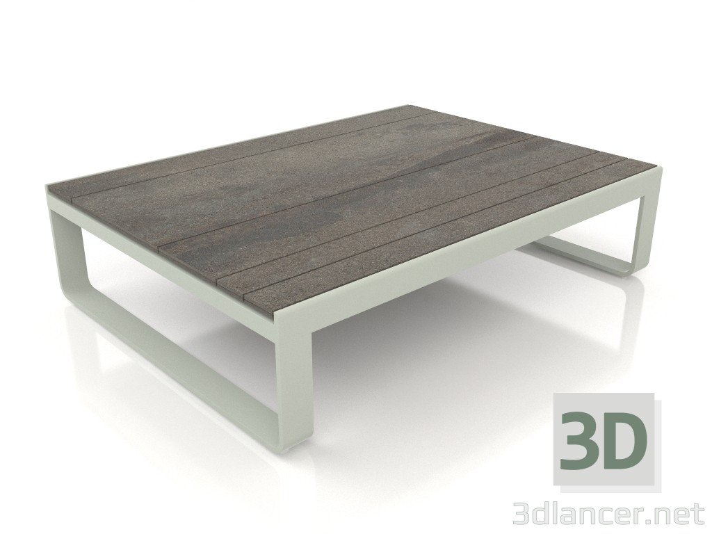 3d модель Кофейный столик 120 (DEKTON Radium, Cement grey) – превью