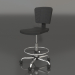 3D Modell Laborstuhl CHEMA (Option 1) - Vorschau 3D Modell Laborstuhl CHEMA (Option 1) - Vorschau