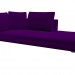 3D Modell Modulares Sofa (230 x 97 x 73) CH228LD - Vorschau