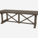 3d model Dining table PRESTON (301.010-2N7) - preview