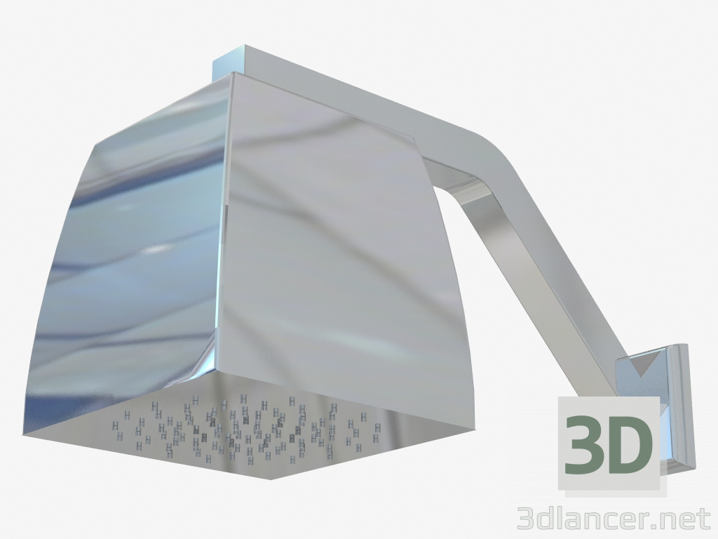 Modelo 3d Trapezoidal em forma de chuveiro (36148) - preview