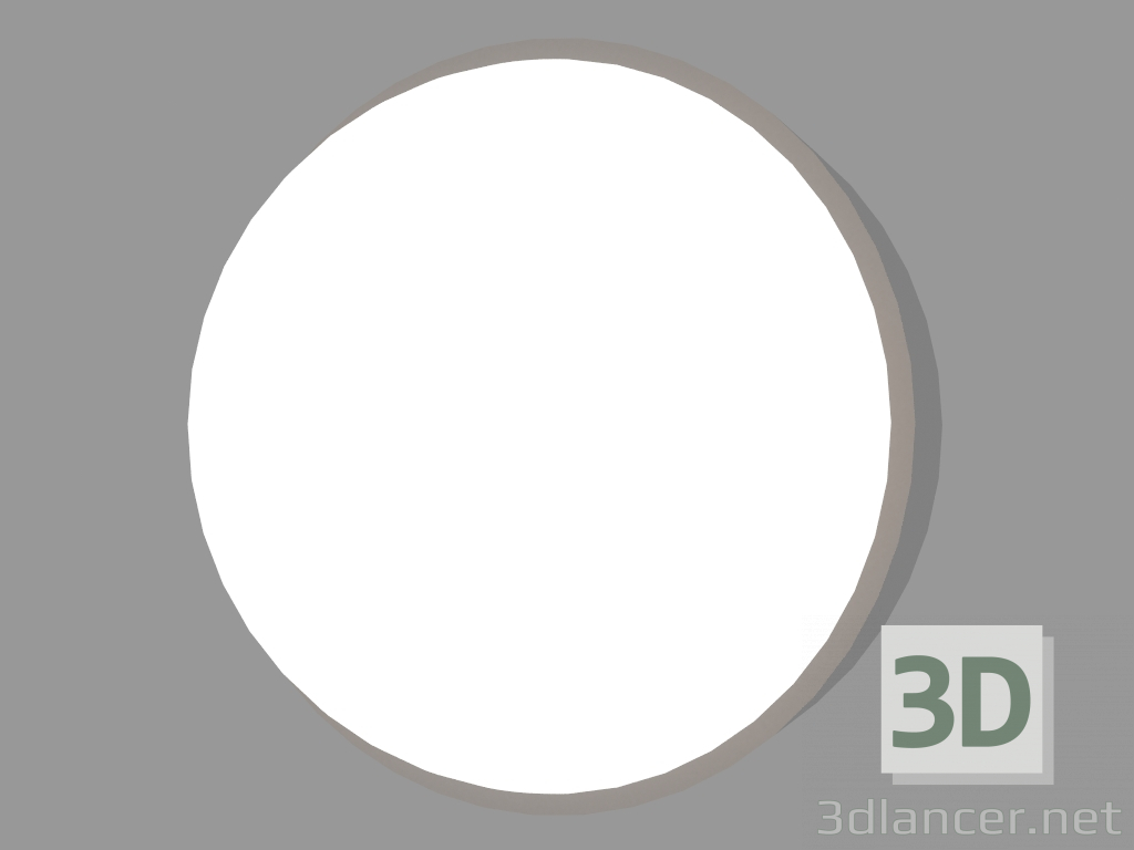3d model Wall lamp PLAFONIERE ROUND WITH RING (S389) - preview