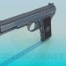 modello 3D Pistola TT-33 - anteprima