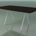 3d model Soap-shaped table 5431 (H 74 - 90x160 cm, 180 ° legs, veneered L21 venge, V12) - preview