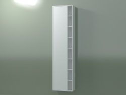Настінна шафа з 1 лівій дверцятами (8CUCFCS01, Glacier White C01, L 48, P 24, H 192 cm)