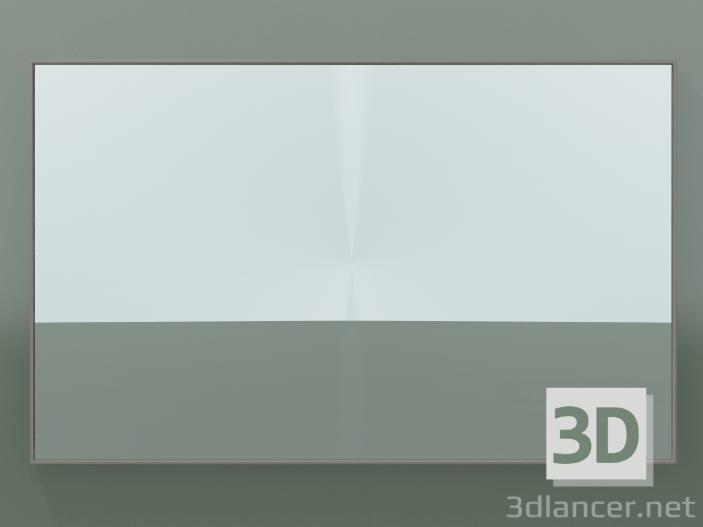 modello 3D Specchio Rettangolo (8ATDL0001, Clay C37, Н 60, L 96 cm) - anteprima