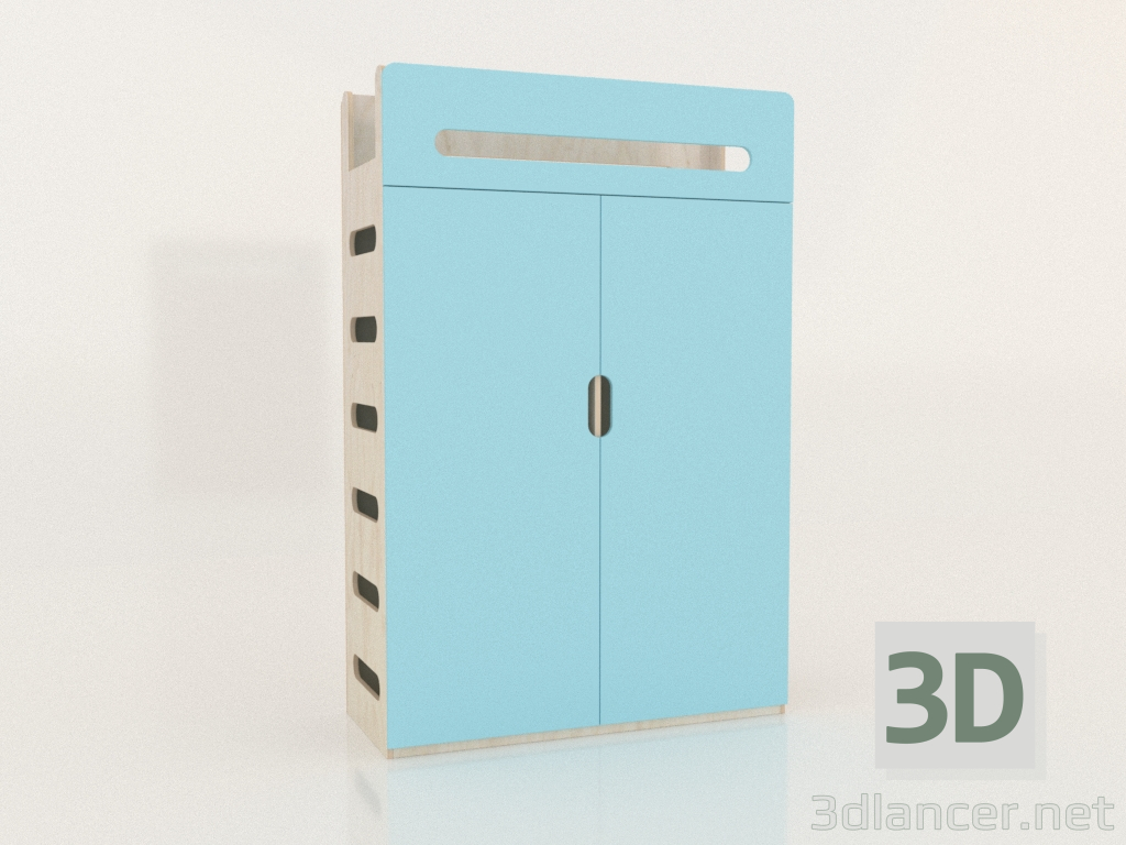 3D Modell Kleiderschrank geschlossen MOVE WE (WBMWE2) - Vorschau
