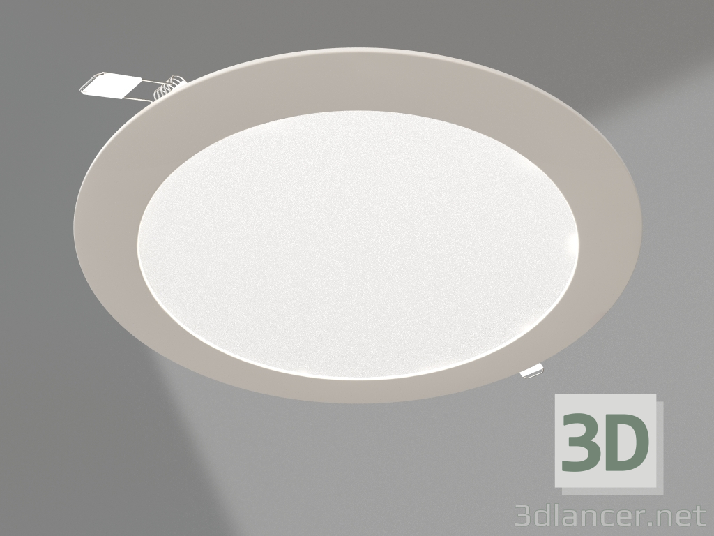 3d model Lamp DL-192M-18W White - preview