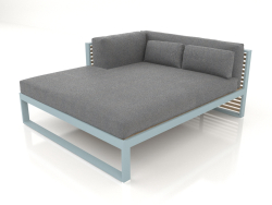 XL modular sofa, section 2 left (Blue gray)