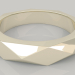 3d Wedding ring "Edges" model buy - render