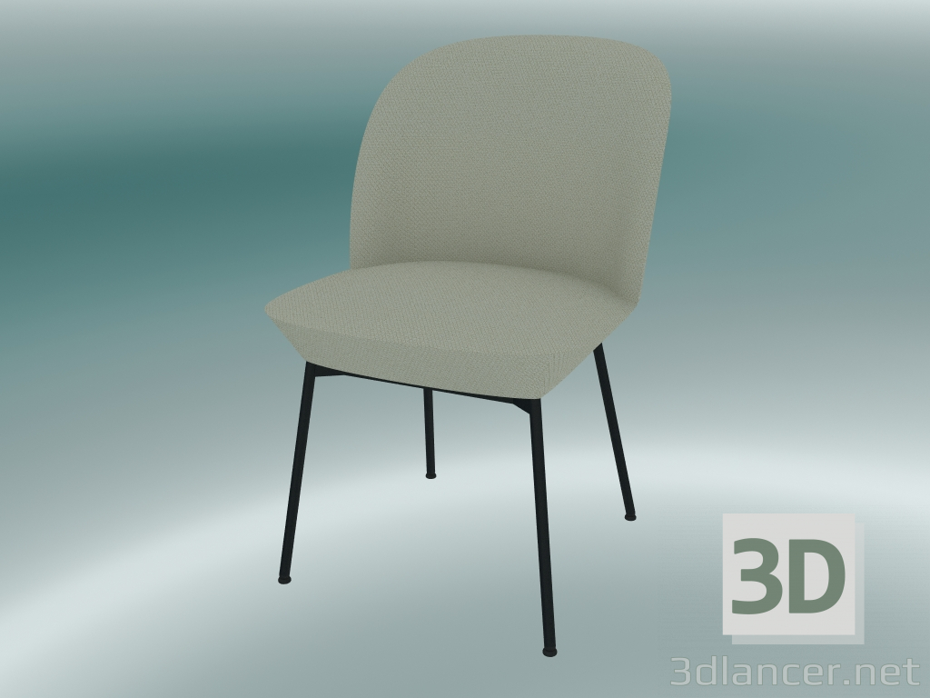 Modelo 3d Cadeira Oslo (Steelcut 240, preto antracite) - preview