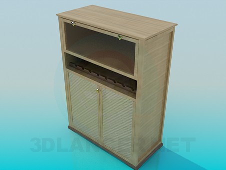 3d model Cupboard - preview 3d model Cupboard - preview