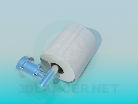 3d model Toilet paper holder - preview 3d model Toilet paper holder - preview