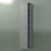 3d model Wall cabinet with 1 left door (8CUCFCS01, Silver Gray C35, L 48, P 24, H 192 cm) - preview