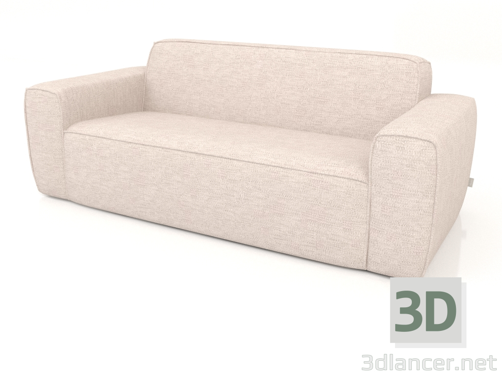 3D Modell 2,5-Sitzer-Sofa Bor (Beige) - Vorschau