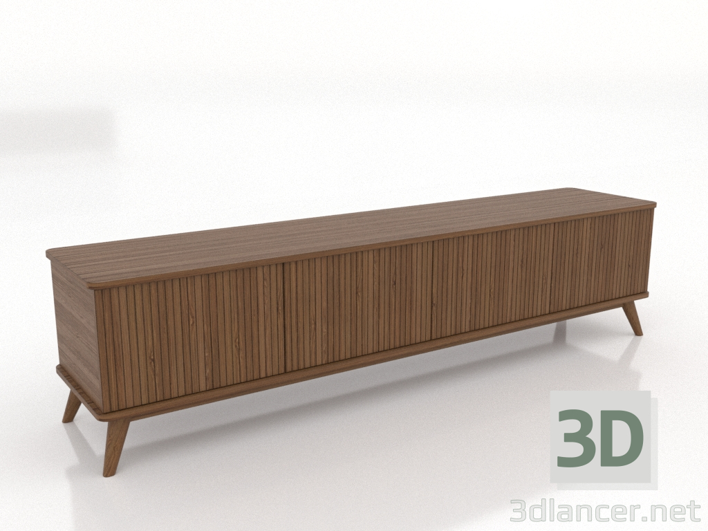 3D modeli TV sehpası BÜYÜK 2000 mm (açık ceviz) - önizleme 3D modeli TV sehpası BÜYÜK 2000 mm (açık ceviz) - önizleme
