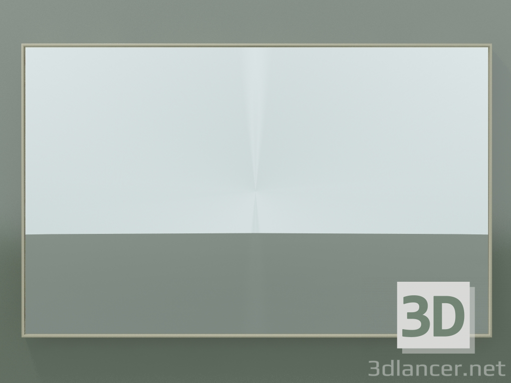 modello 3D Specchio Rettangolo (8ATDL0001, Bone C39, Н 60, L 96 cm) - anteprima