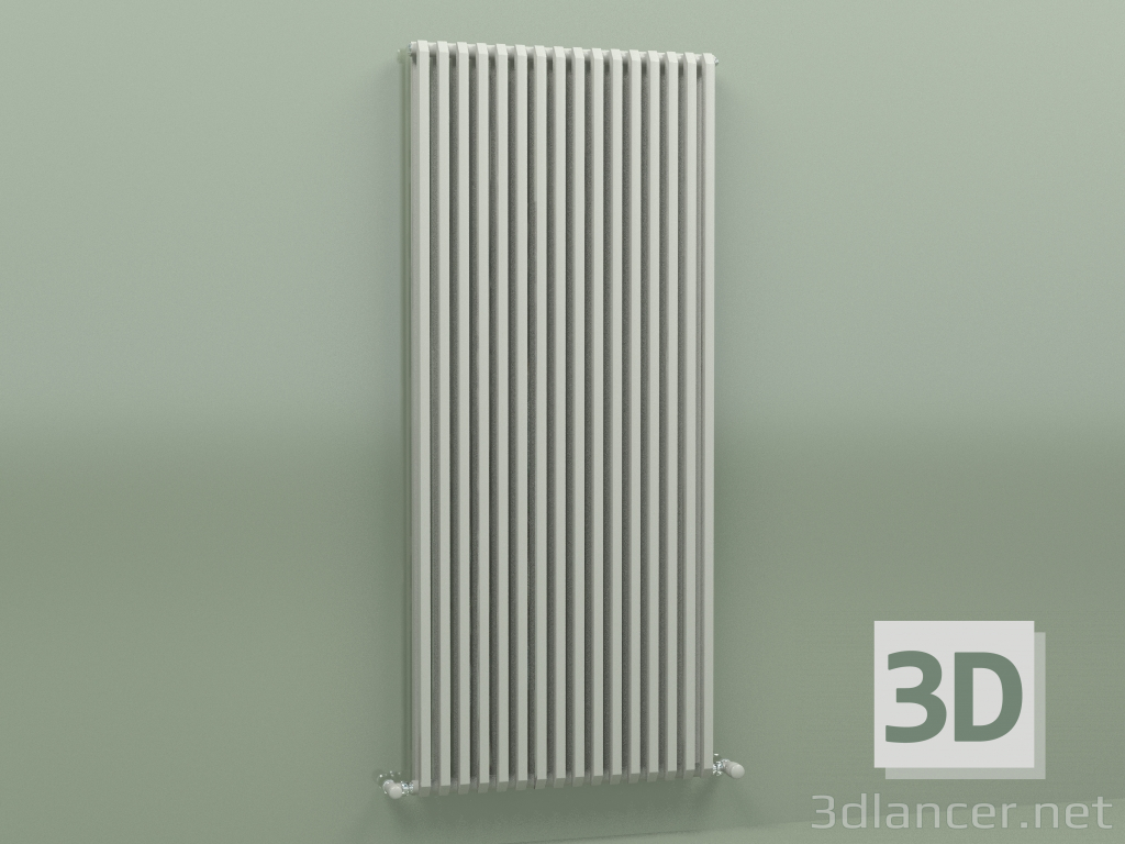 modello 3D Radiatore SAX 2 (H 1500 16 EL, grigio Manhattan) - anteprima