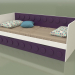 modèle 3D Canapé-lit pour ados avec 1 tiroir (Ametist) - preview