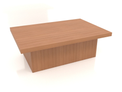 कॉफी टेबल जेटी 101 (1200x800x400, लकड़ी लाल)