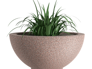 3D-Model "Flowerpot Hemisphere small"