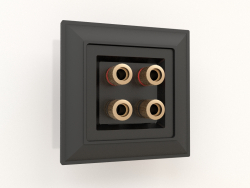 Acoustic socket (black matt)