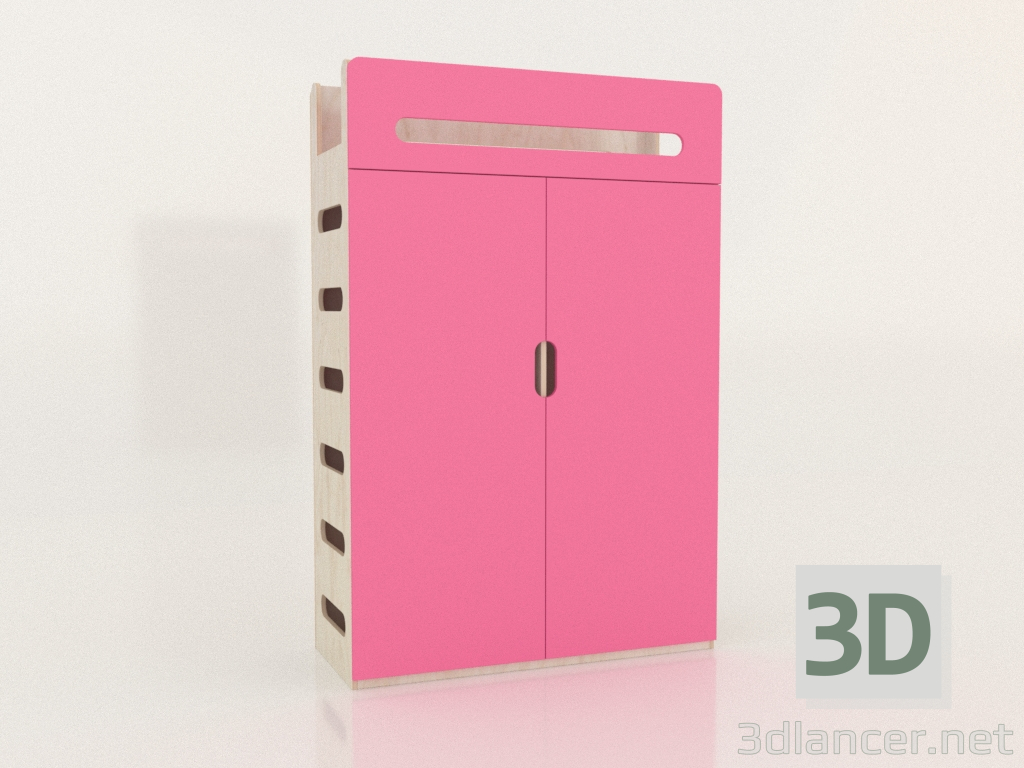3D Modell Kleiderschrank geschlossen MOVE WE (WFMWE2) - Vorschau