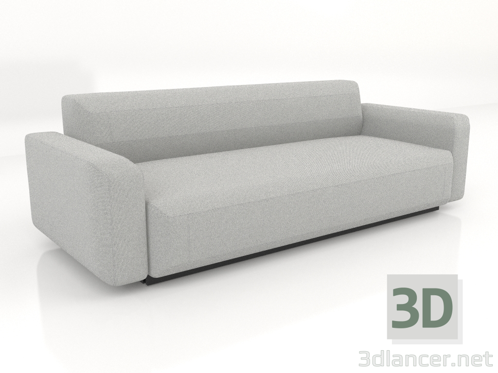 3d model Sofá-cama para 3 personas - vista previa