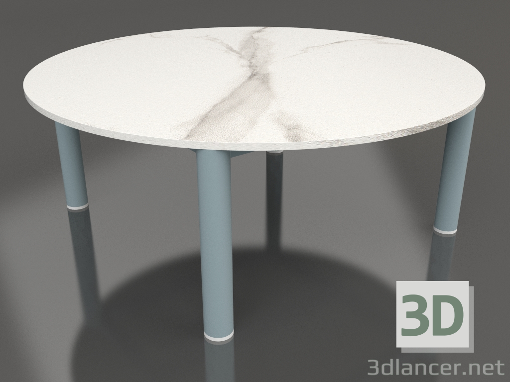 modèle 3D Table basse D 90 (Bleu gris, DEKTON Aura) - preview