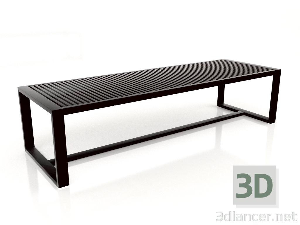 3D Modell Esstisch 307 (Schwarz) - Vorschau