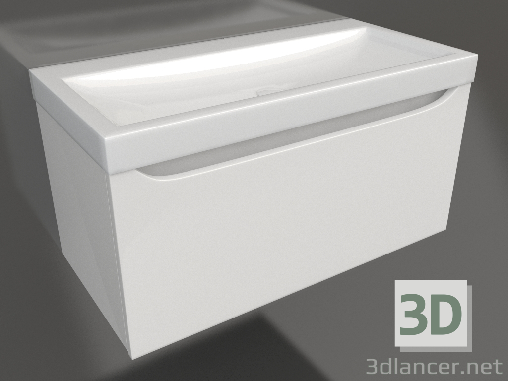 3d model Hanging cabinet 80 cm (Ver.01.08) - preview