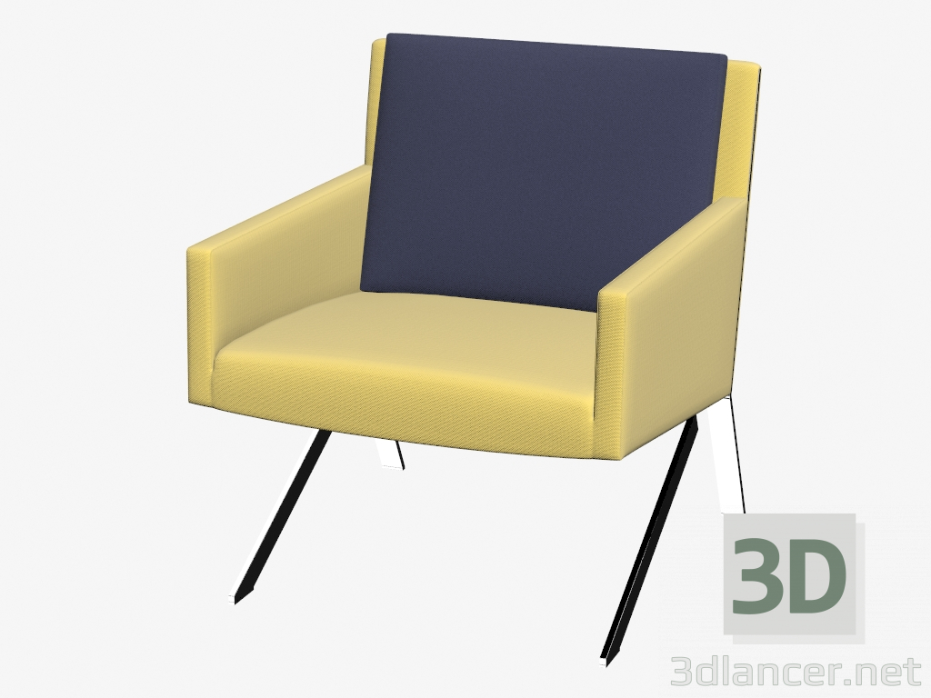 3D Modell Sessel 2 - Vorschau