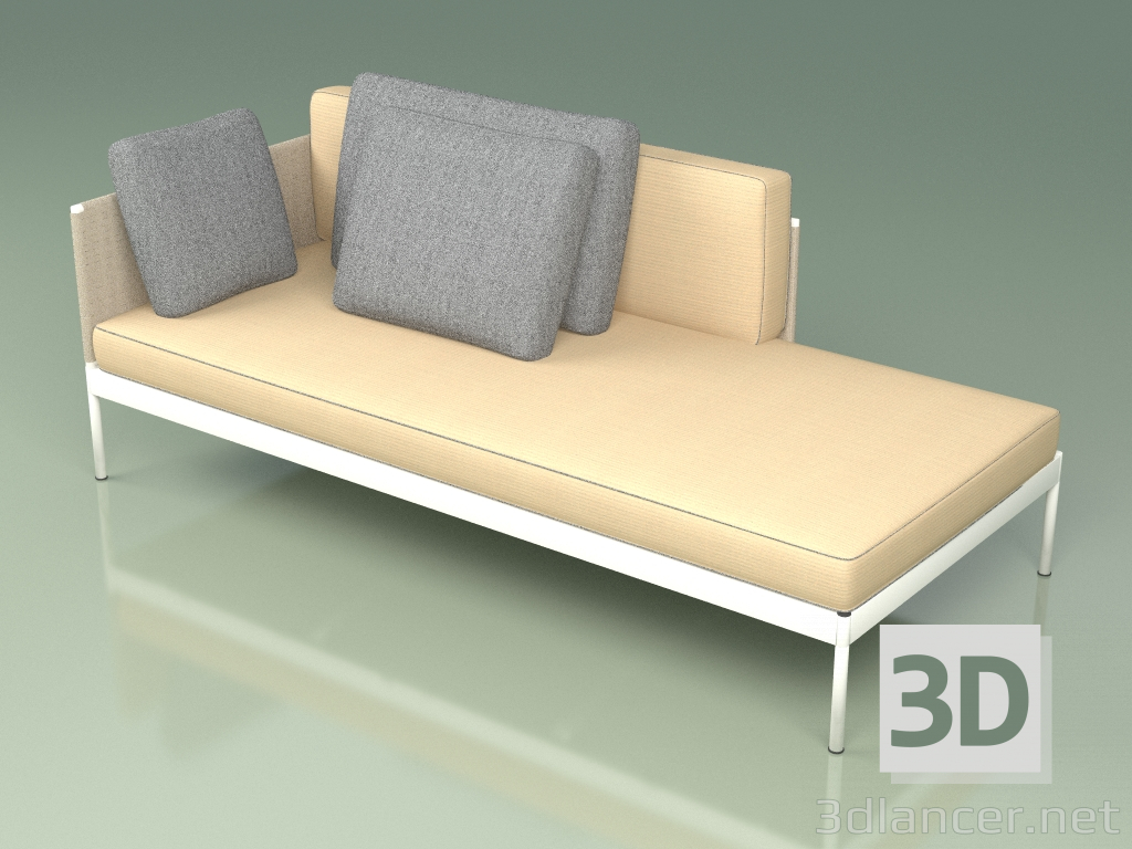 3d model Modular sofa (357 + 334, option 2) - preview