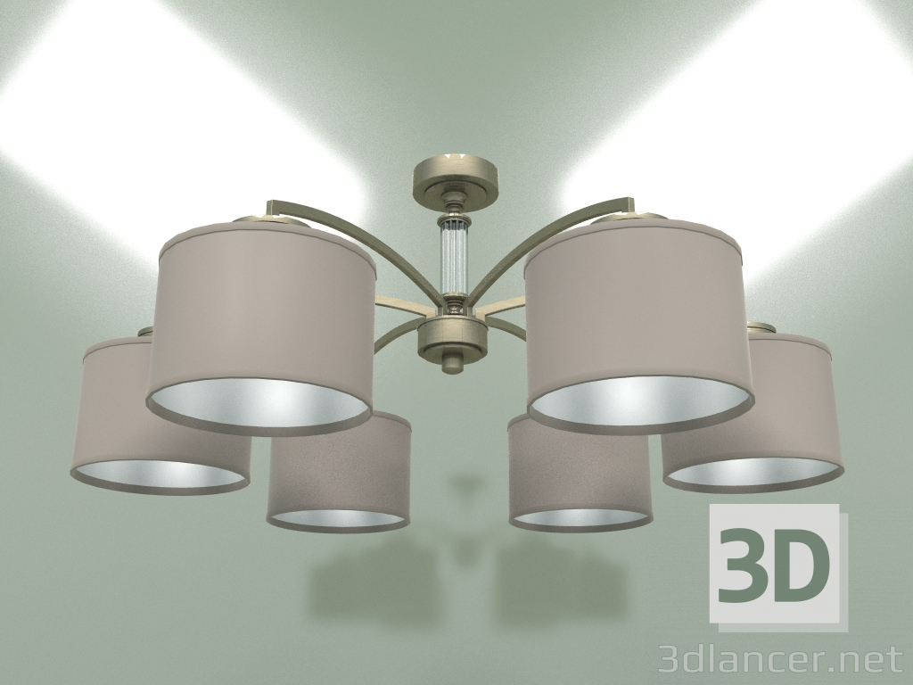 3D modeli Plafoniere ROSSANO ROS-PL-6 (PA) - önizleme