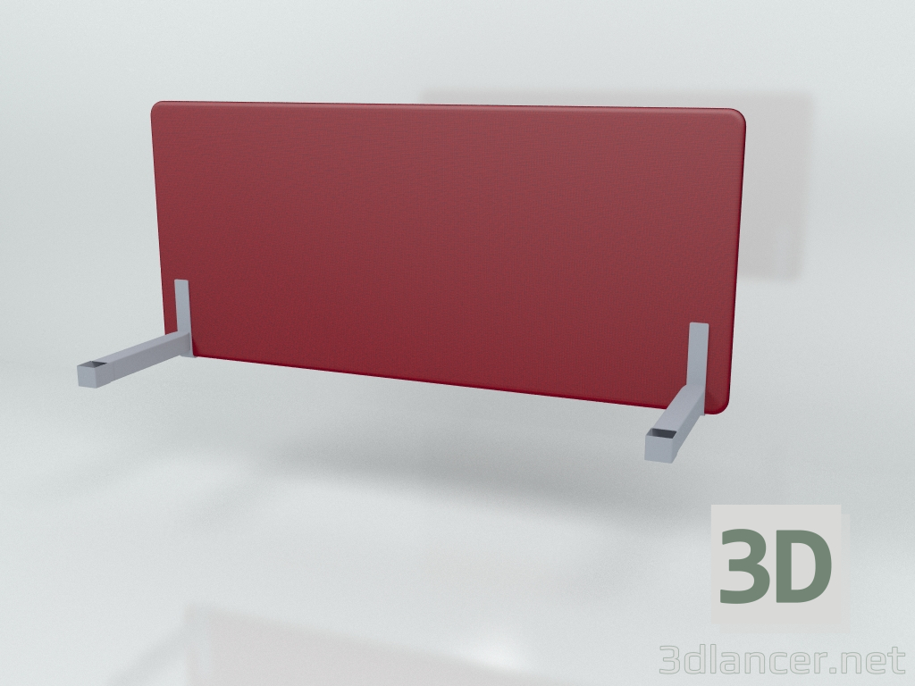 modello 3D Schermo acustico Scrivania Single Ogi Drive 800 Sonic ZPS818 (1790x800) - anteprima