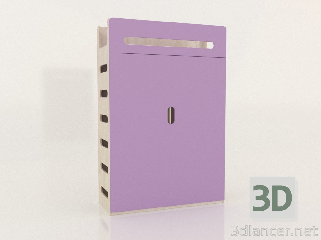 3D Modell Kleiderschrank geschlossen MOVE WE (WLMWE2) - Vorschau