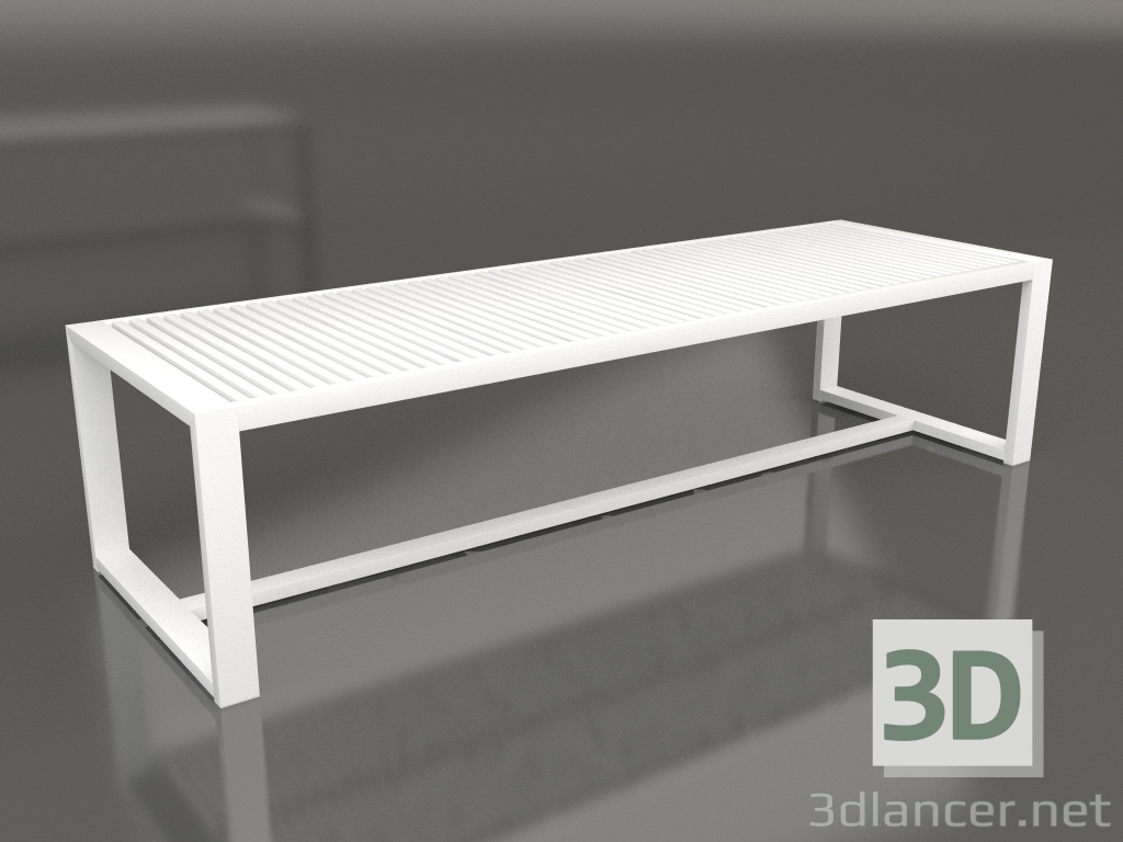 modello 3D Tavolo da pranzo 307 (Bianco) - anteprima