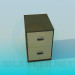 3d model Cabinet for documents - preview