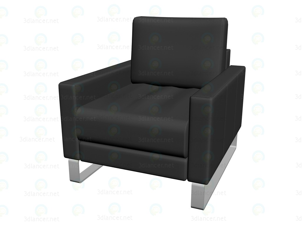 3d model Armchair Vida (204 SE) - preview