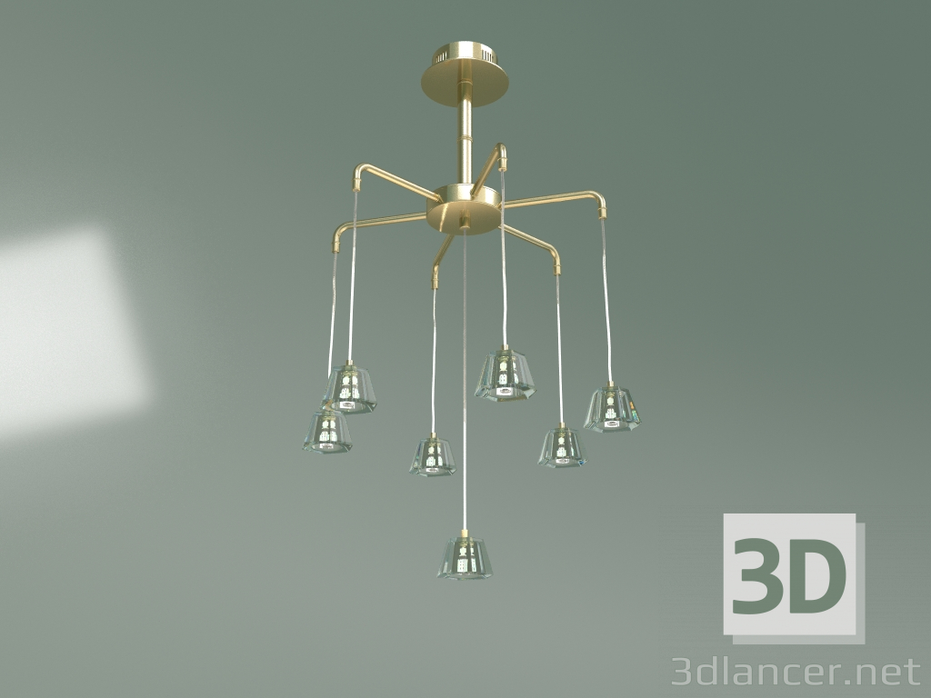 3d model Hanging chandelier 306-7 - preview