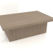 modello 3D Tavolino JT 101 (1200x800x400, grigio legno) - anteprima