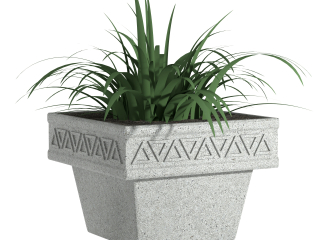 3D-Model "Flowerpot Tetrahedral"