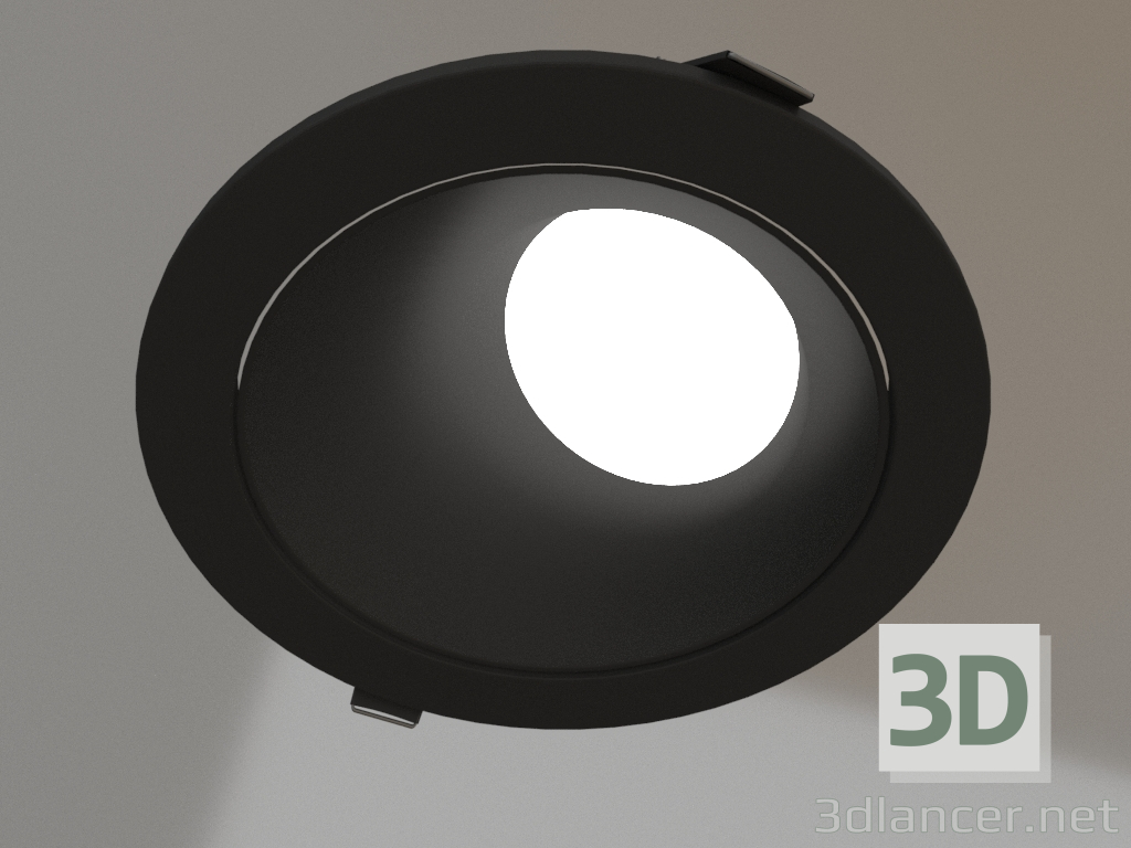 3d model Recessed luminaire (6901) - preview