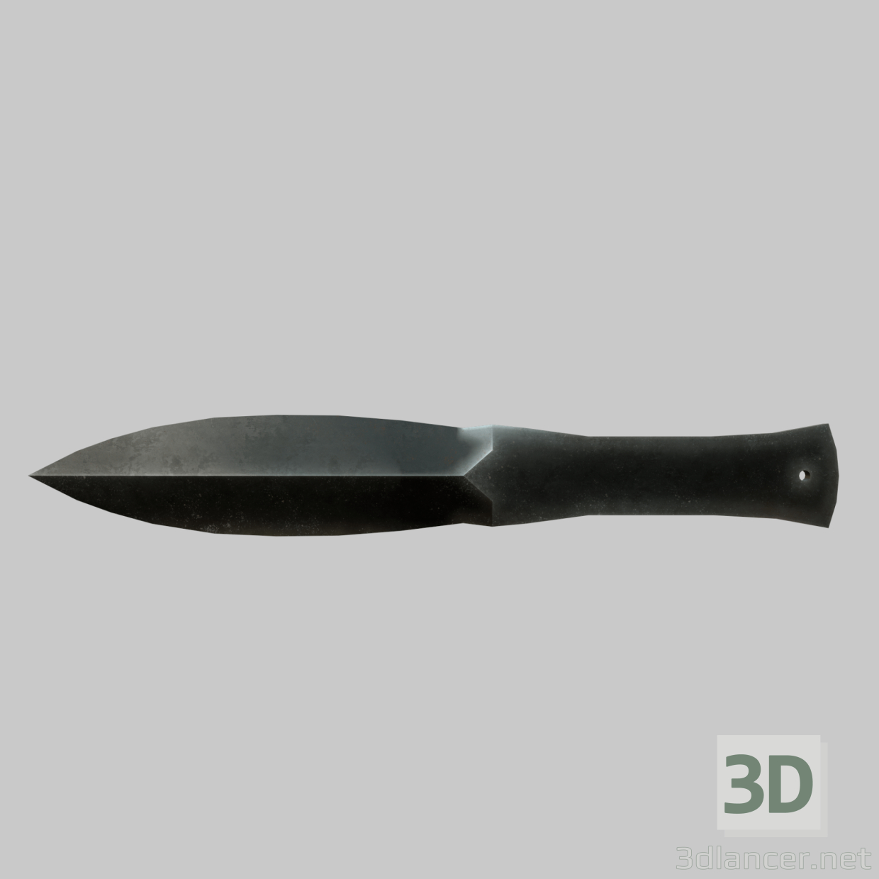 modèle 3D de Couteau de lancer acheter - rendu