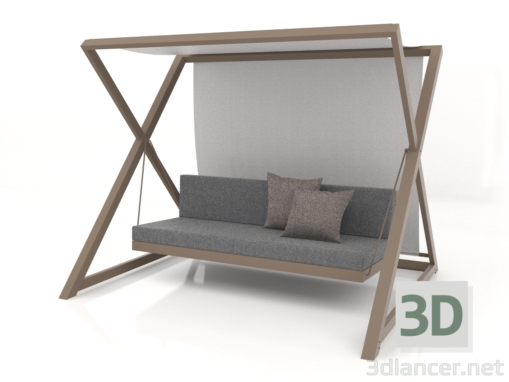 3d model Garden swing (Bronze) - preview
