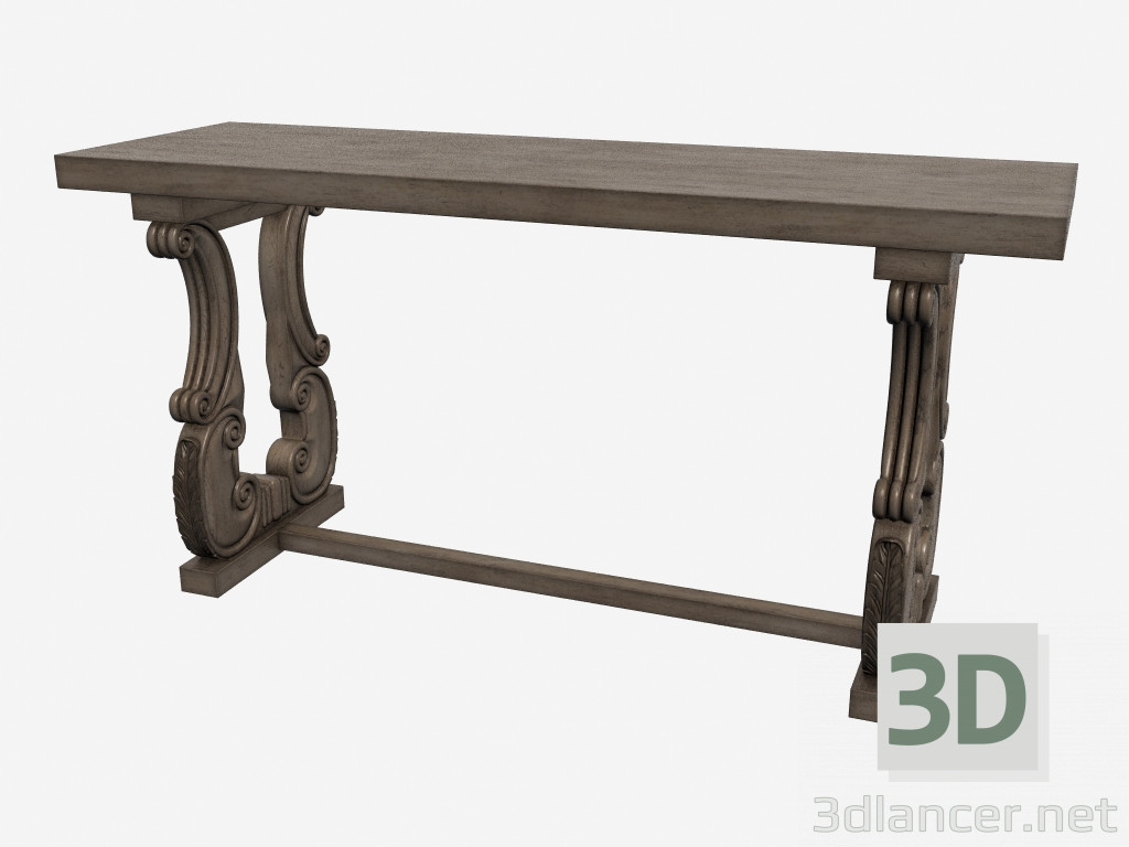 modèle 3D Table Console ROSALIE (512 012) - preview