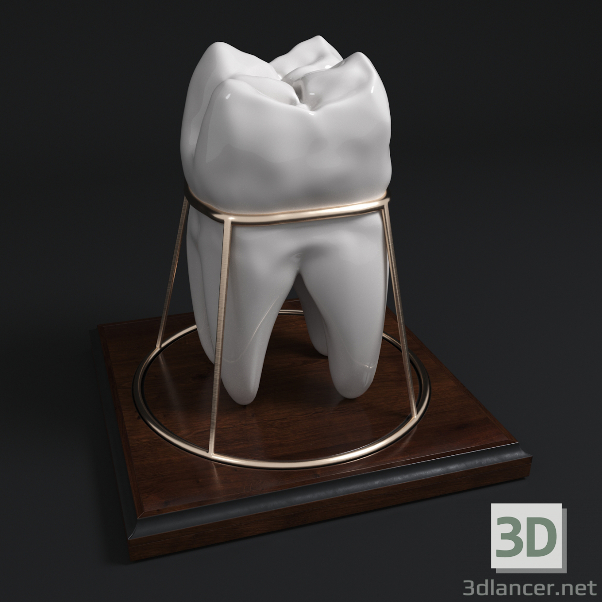 Diente_souvenir 3D modelo Compro - render