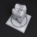 3d Tooth_Souvenir model buy - render